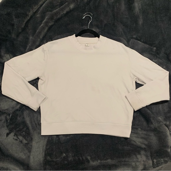 90 Degree By Reflex Women’s Medium White Pullover - Picture 4 of 6